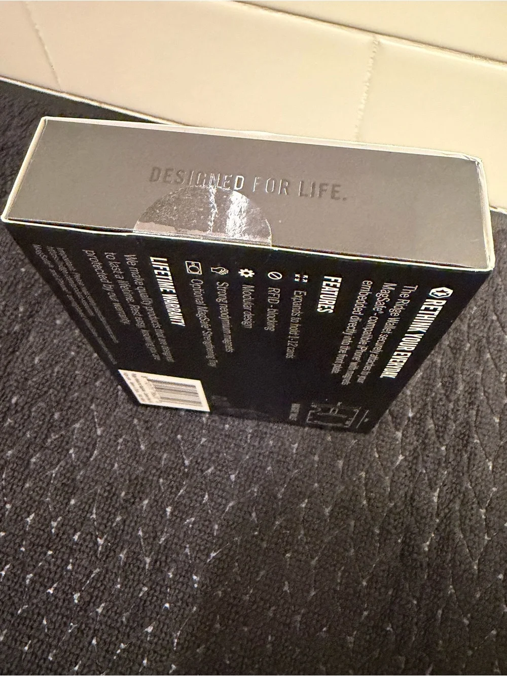 The Ridge Wallet for MagSafe in Carbon Fiber 3K - New/Factory Sealed